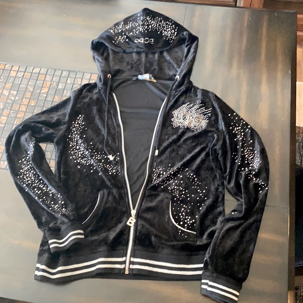 BCBG Zip up hoodie